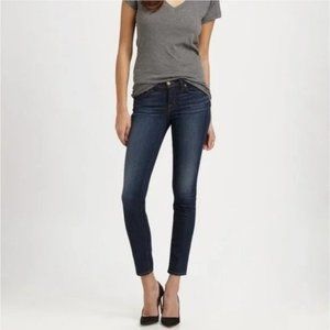 COPY - J BRAND CAPRI DARK VINTAGE dark blue denim jeans WOMENS 25